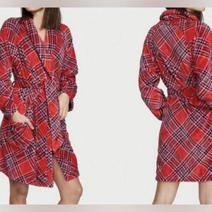 Victoria's Secret Plaid Robe